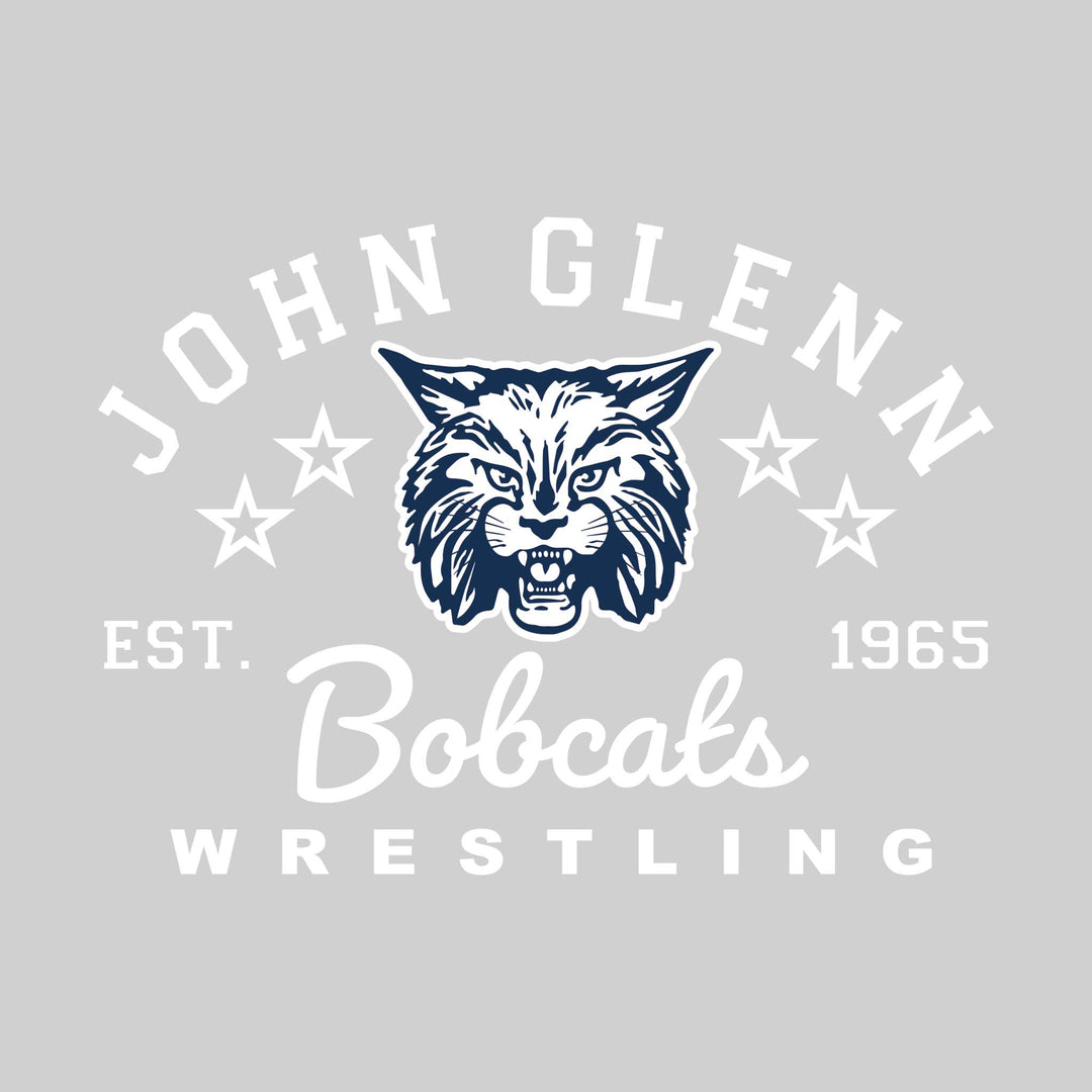 John Glenn Bobcats - Wrestling - Vintage with Bobcat Logo