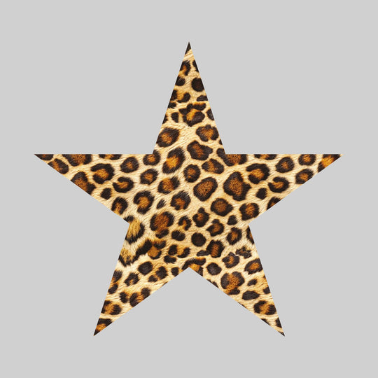 Leopard Print Star