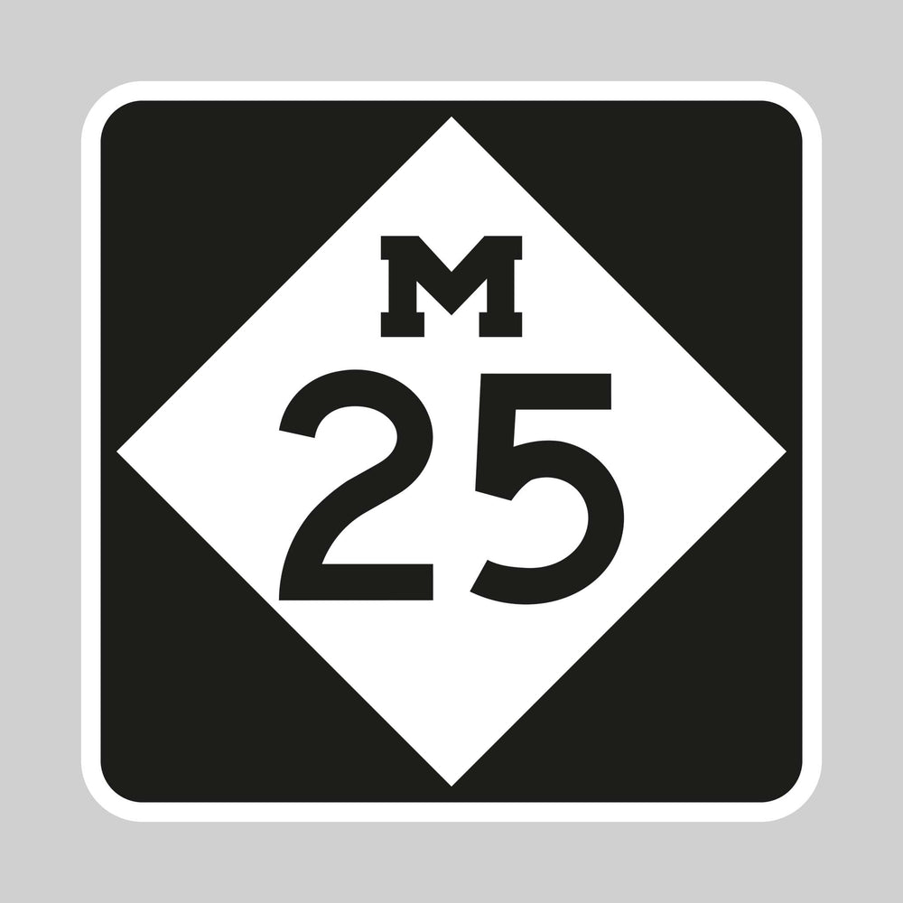 M-25 Highway Sign
