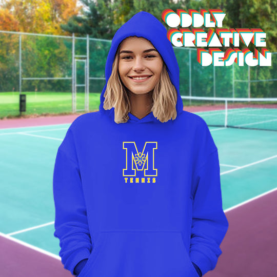 Midland Chemics - Tennis - Outlined Letters Over Tennis