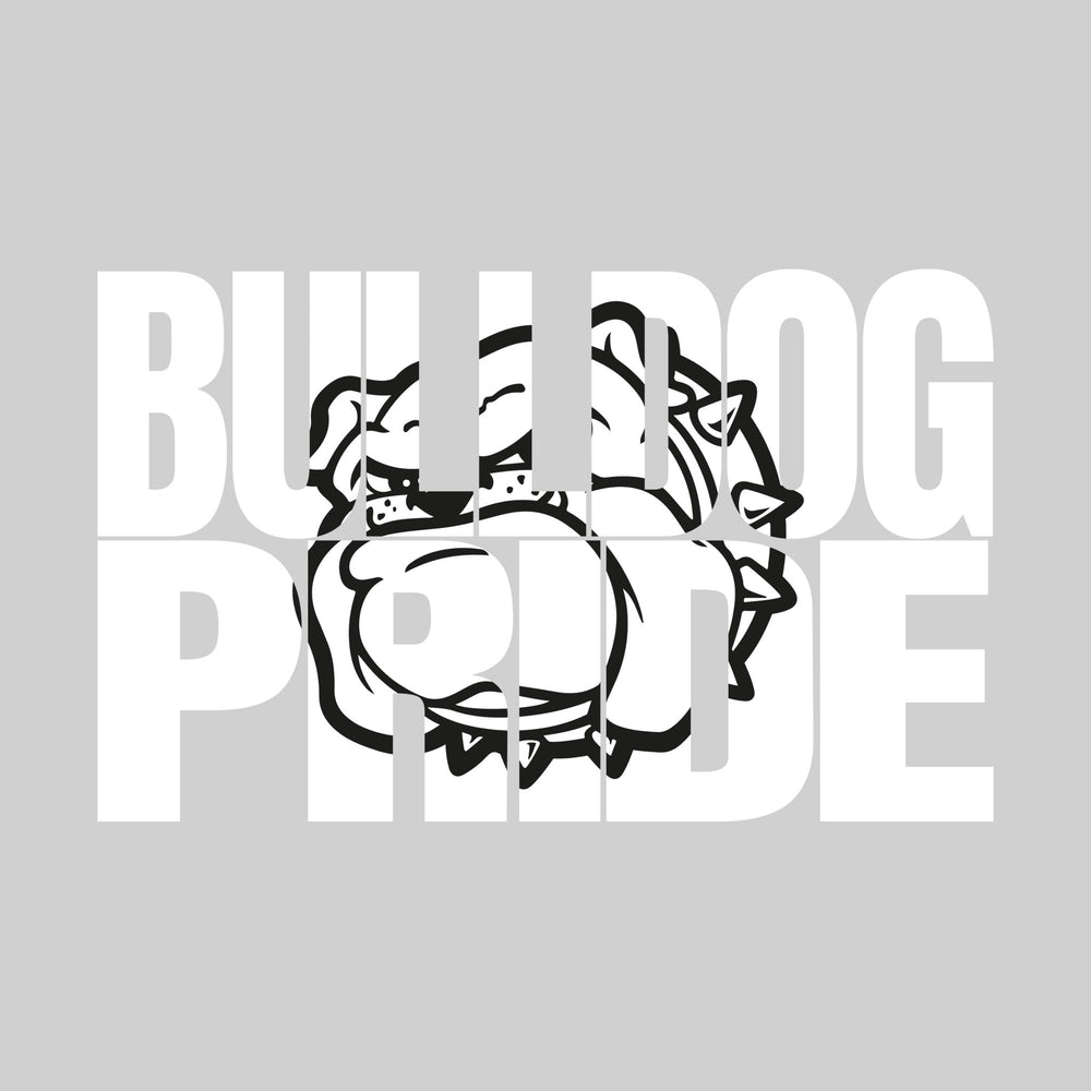 Mackensen - Spirit Wear - Bulldog Pride - Mascot Inset in Text