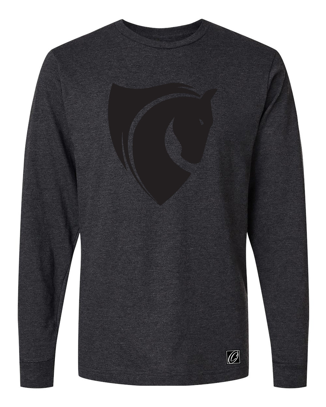 Blackout Mascot Apparel - School Spirit - Tultex Fine Jersey Long Sleeve Tee