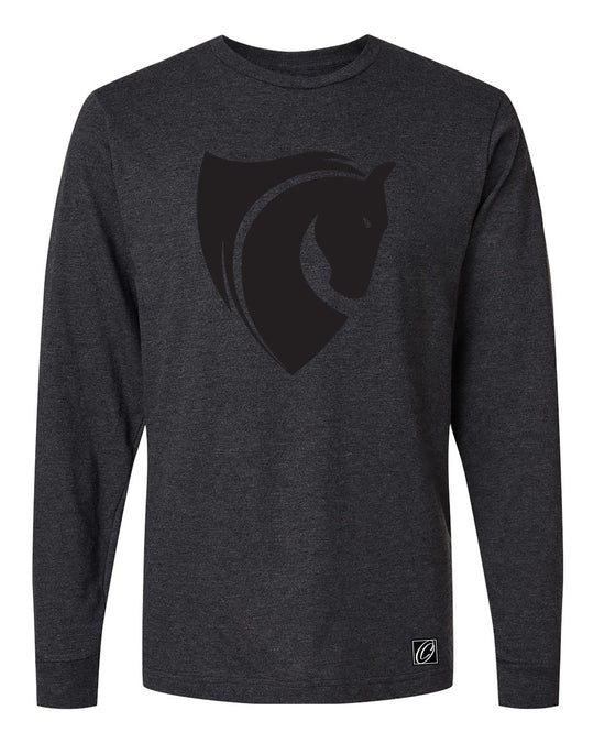 Blackout Mascot Apparel - School Spirit - Tultex Fine Jersey Long Sleeve Tee