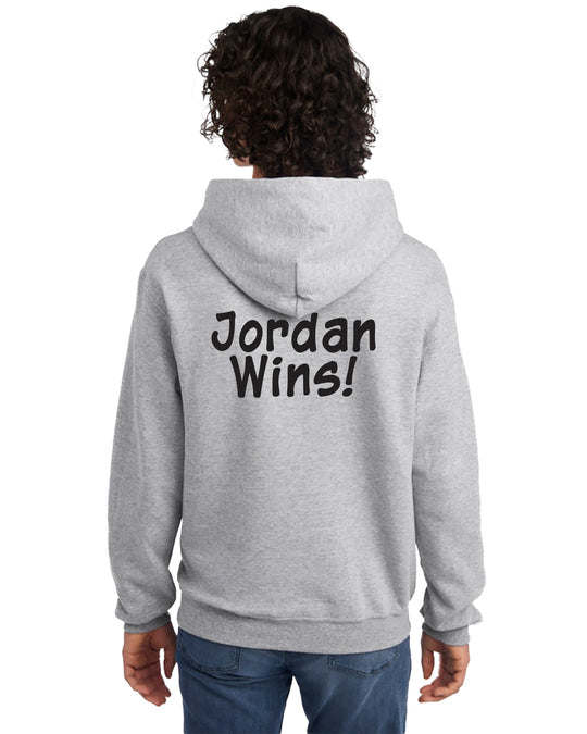 JERZEES - Adult - NuBlend® Pullover Hoodie - Mesothelioma Awareness - In This Family No One Fights Alone