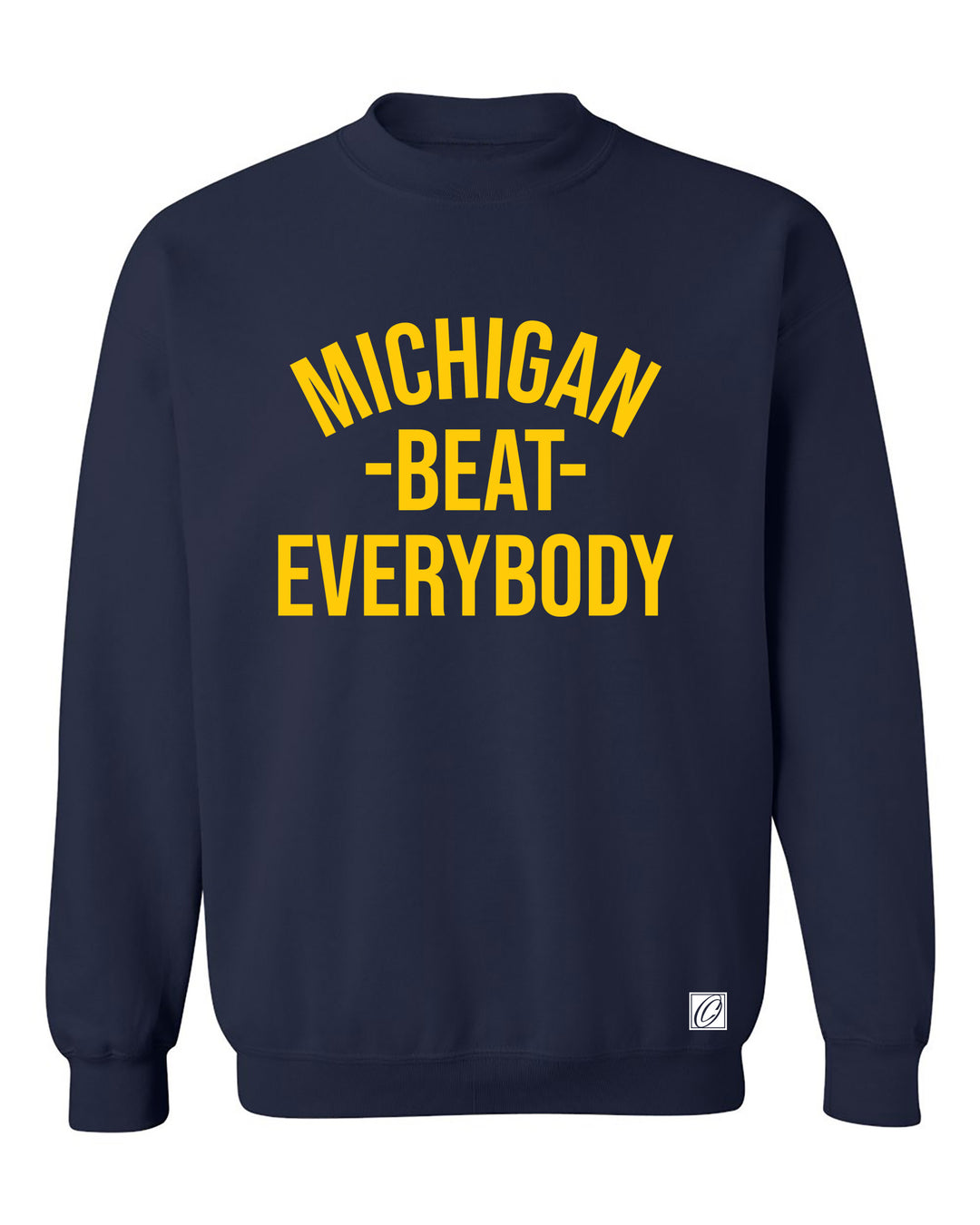 Gildan Adult "Michigan Beat Everybody" Heavy Blend™ Crewneck Sweatshirt