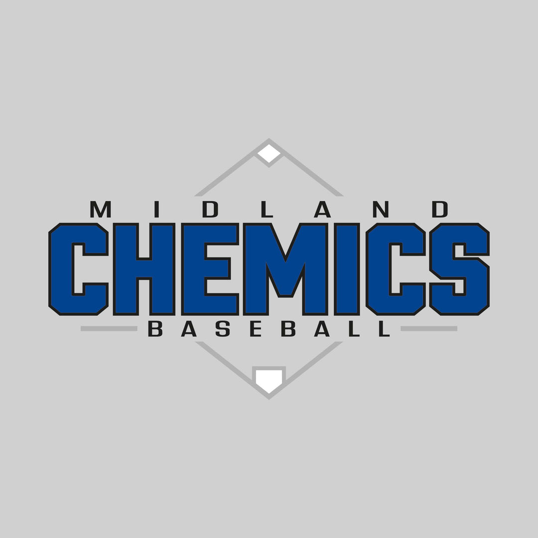 Midland Chemics - Baseball - Baseball Diamond with School Name