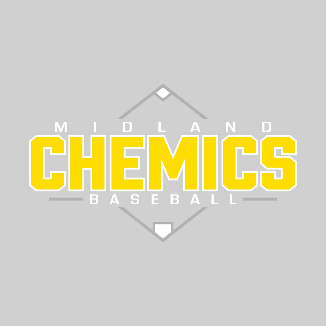 Midland Chemics - Baseball - Baseball Diamond with School Name