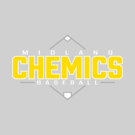 Midland Chemics - Baseball - Baseball Diamond with School Name