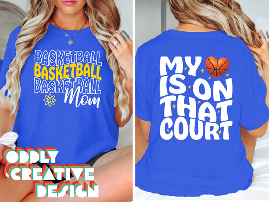 Midland Chemics - Basketball - Basketball Mom - My Heart is on That Court