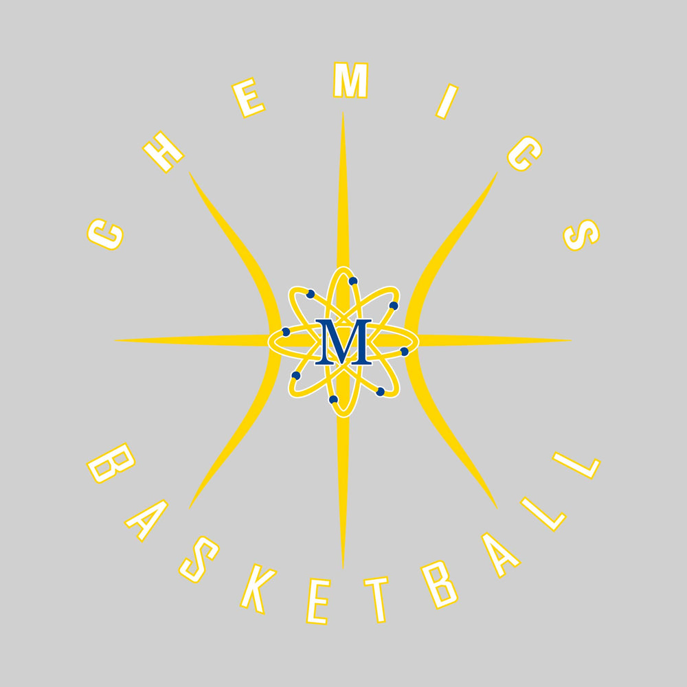 Midland Chemics - Basketball - Circular Text with Basketball Threads