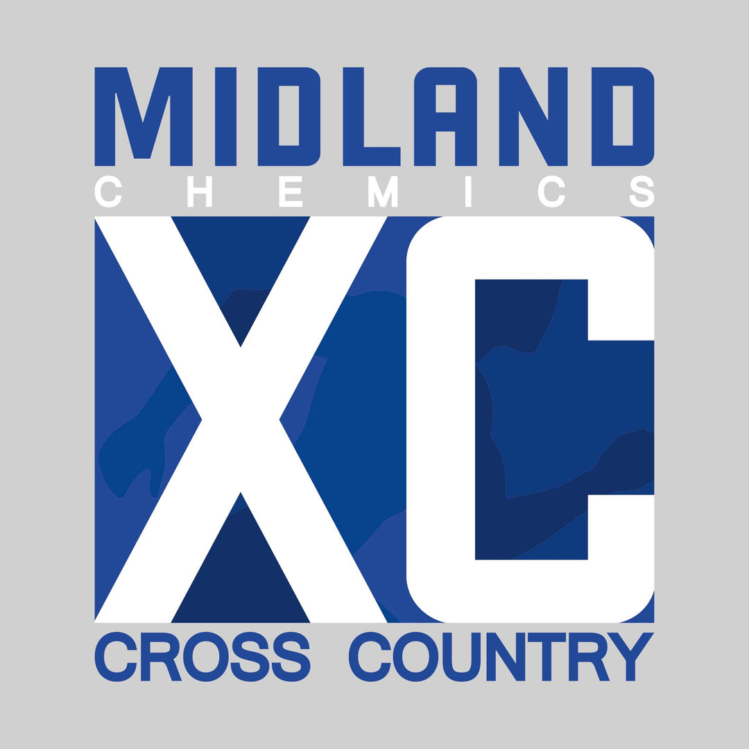 Midland Chemics - Cross Country - XC with Runner Silhouette
