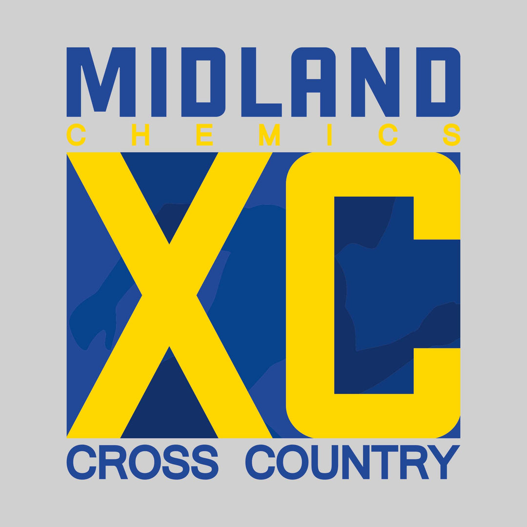 Midland Chemics - Cross Country - XC with Runner Silhouette