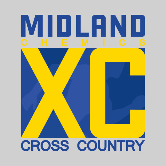 Midland Chemics - Cross Country - XC with Runner Silhouette