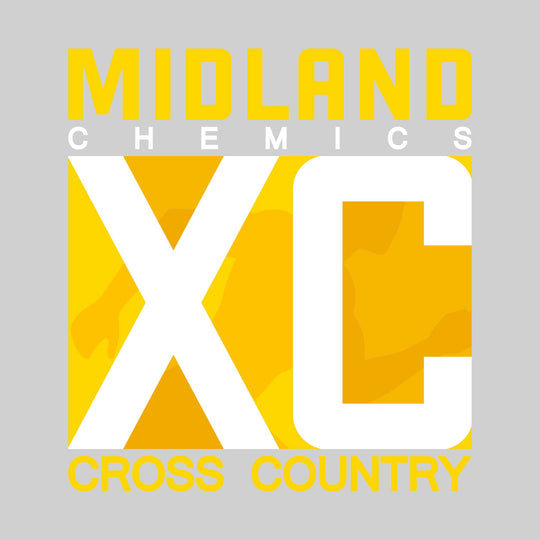 Midland Chemics - Cross Country - XC with Runner Silhouette