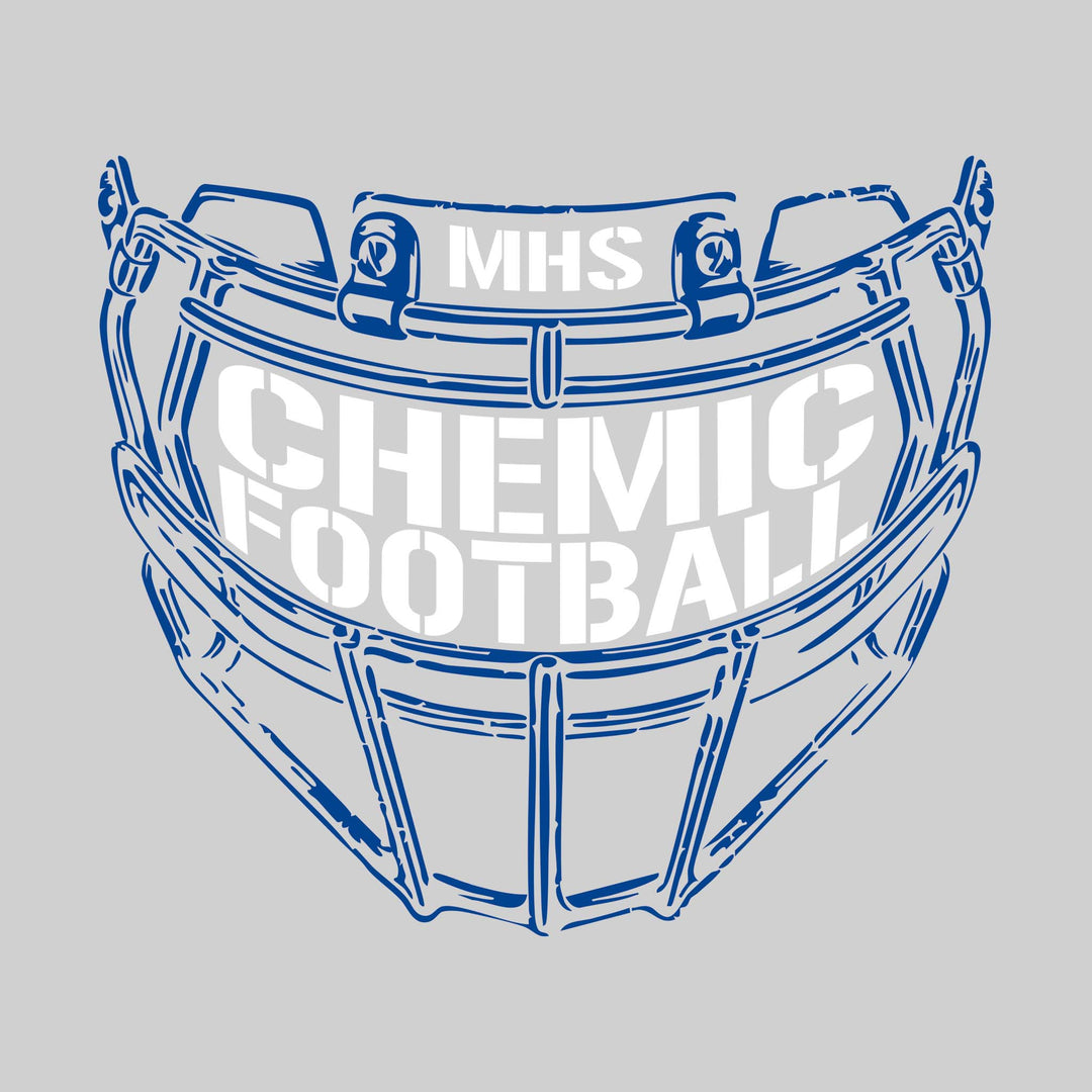 Midland Chemics - Football - Facemask with Text