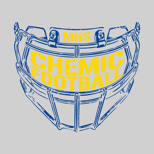 Midland Chemics - Football - Facemask with Text