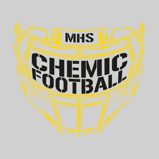 Midland Chemics - Football - Facemask with Text