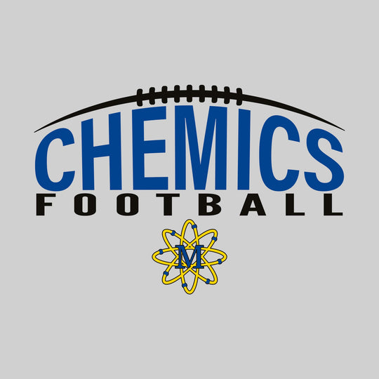 Midland Chemics - Football - Football Laces with Arched Chemics and Mascot