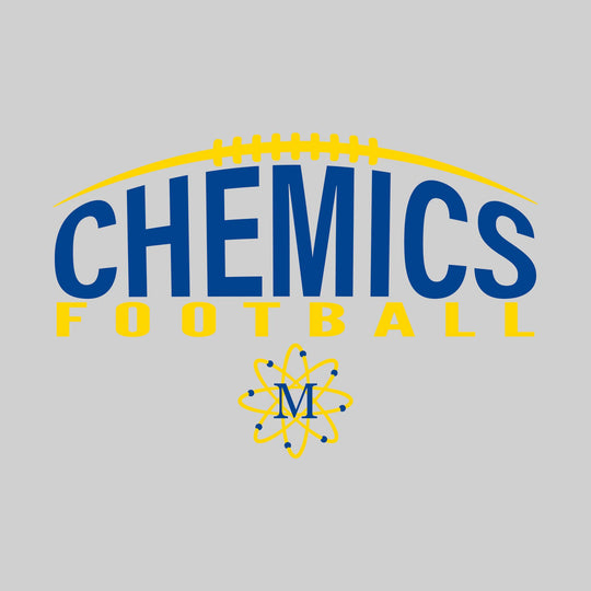 Midland Chemics - Football - Football Laces with Arched Chemics and Mascot