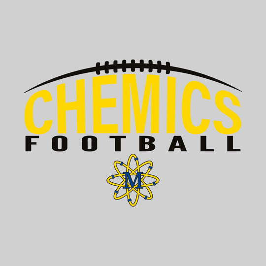 Midland Chemics - Football - Football Laces with Arched Chemics and Mascot