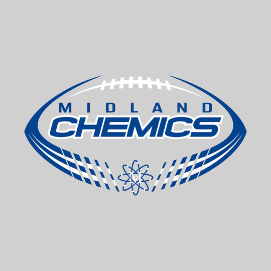 Midland Chemics - Football - Football Shape with Mascot