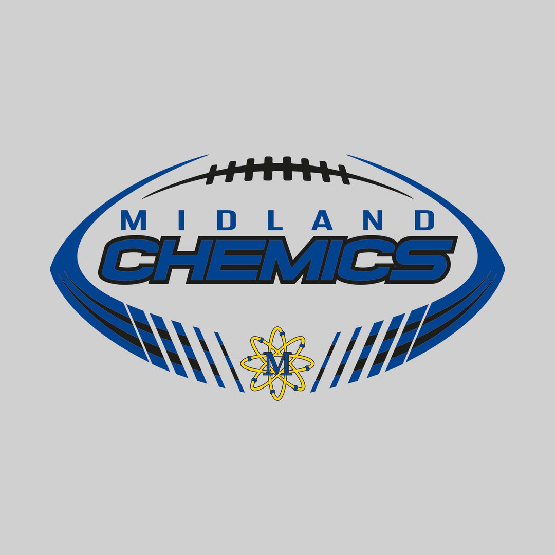 Midland Chemics - Football - Football Shape with Mascot