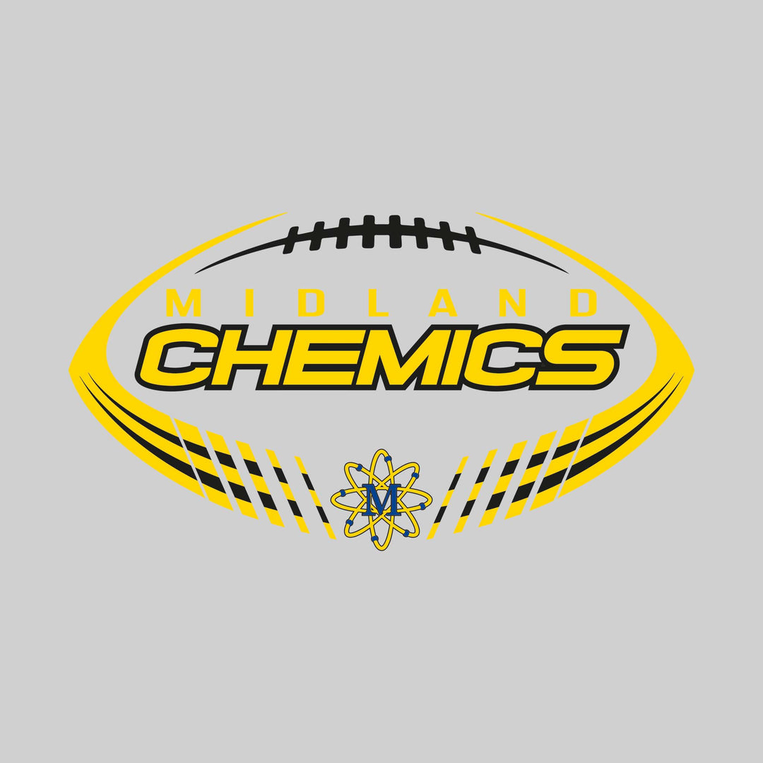 Midland Chemics - Football - Football Shape with Mascot
