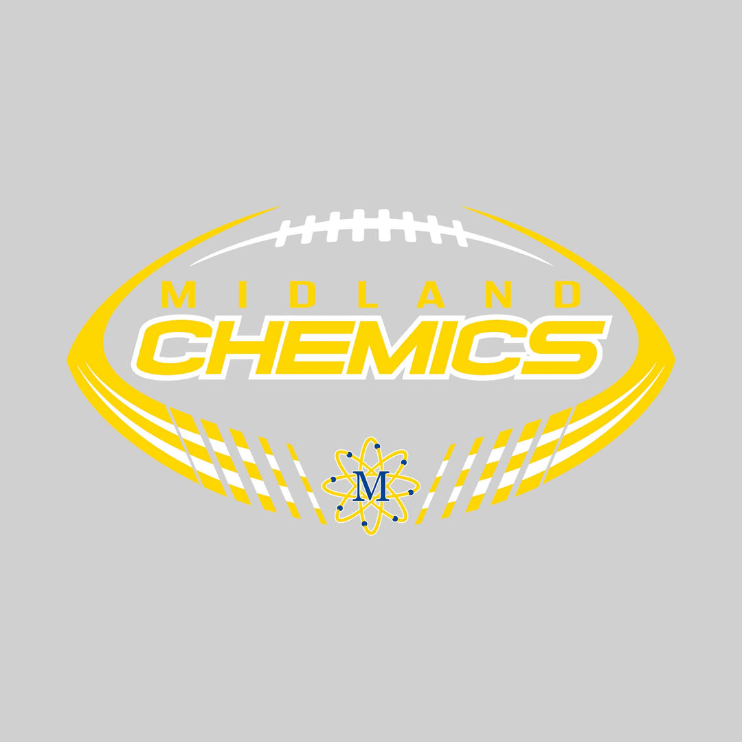 Midland Chemics - Football - Football Shape with Mascot