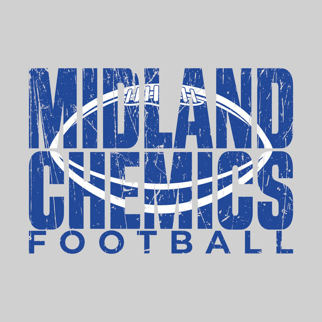 Midland Chemics - Football - Midland Chemics Football with Football Shape Inset