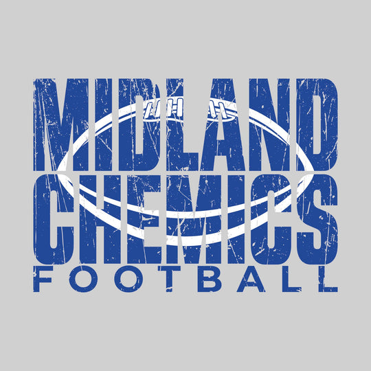 Midland Chemics - Football - Midland Chemics Football with Football Shape Inset