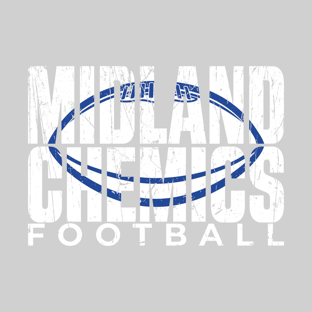 Midland Chemics - Football - Midland Chemics Football with Football Shape Inset