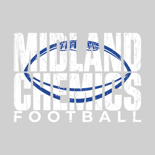 Midland Chemics - Football - Midland Chemics Football with Football Shape Inset
