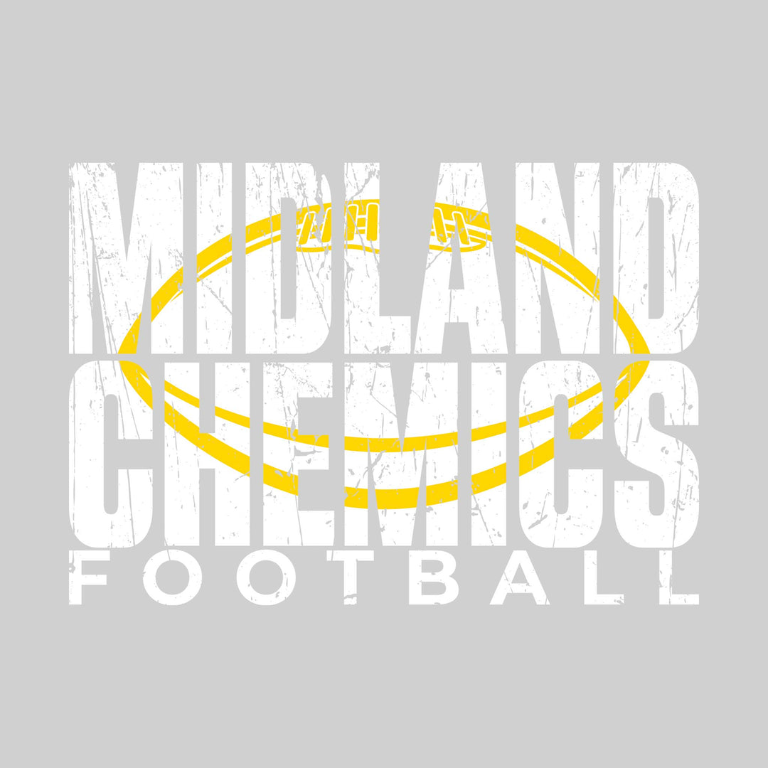 Midland Chemics - Football - Midland Chemics Football with Football Shape Inset