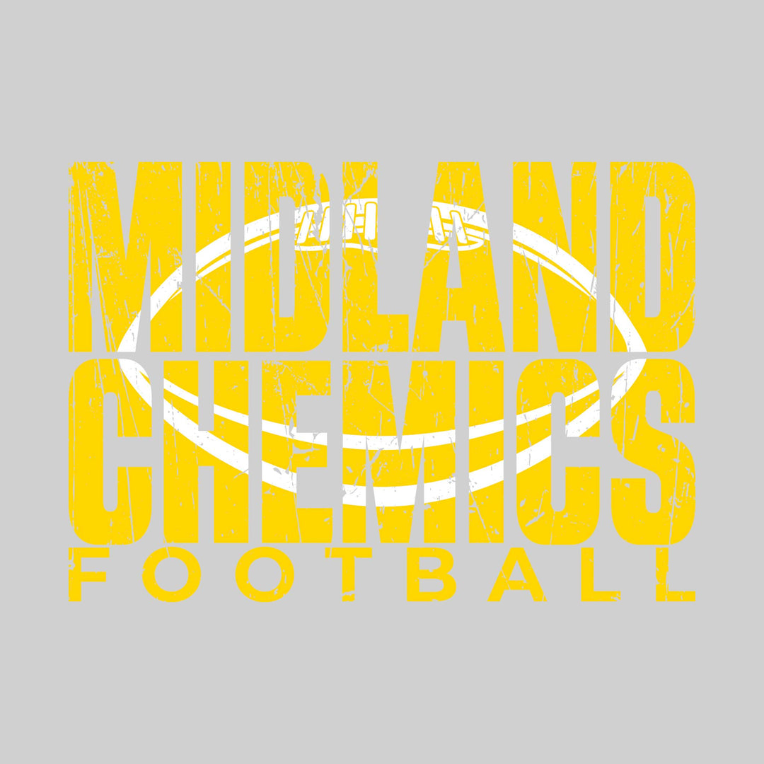 Midland Chemics - Football - Midland Chemics Football with Football Shape Inset