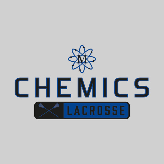 Midland Chemics - Lacrosse - Mascot Over Name with Rounded Rectangle