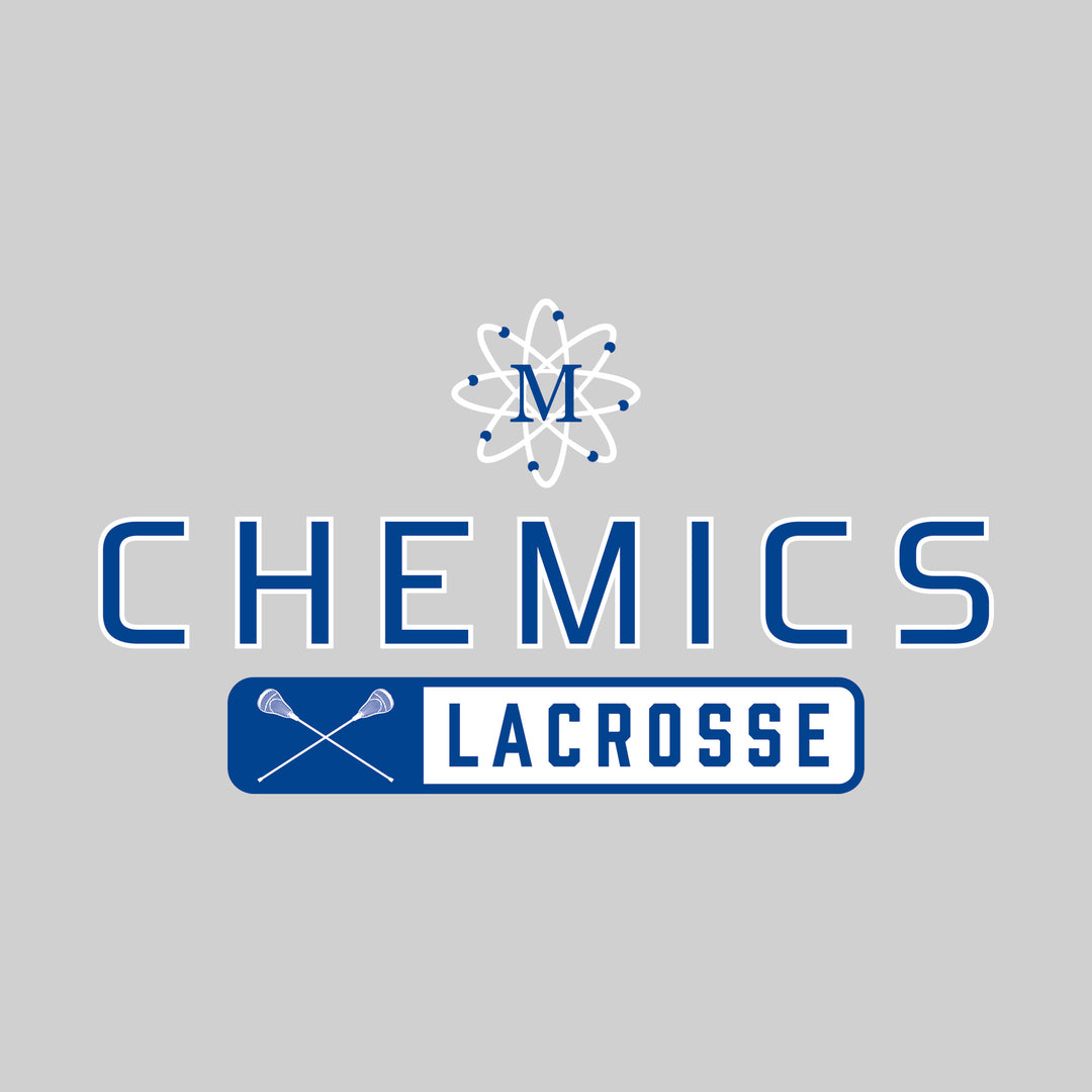 Midland Chemics - Lacrosse - Mascot Over Name with Rounded Rectangle