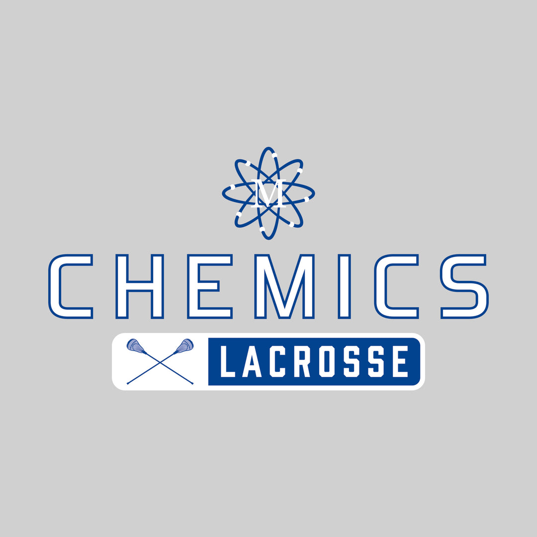 Midland Chemics - Lacrosse - Mascot Over Name with Rounded Rectangle