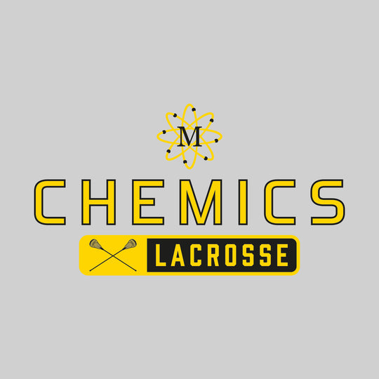 Midland Chemics - Lacrosse - Mascot Over Name with Rounded Rectangle