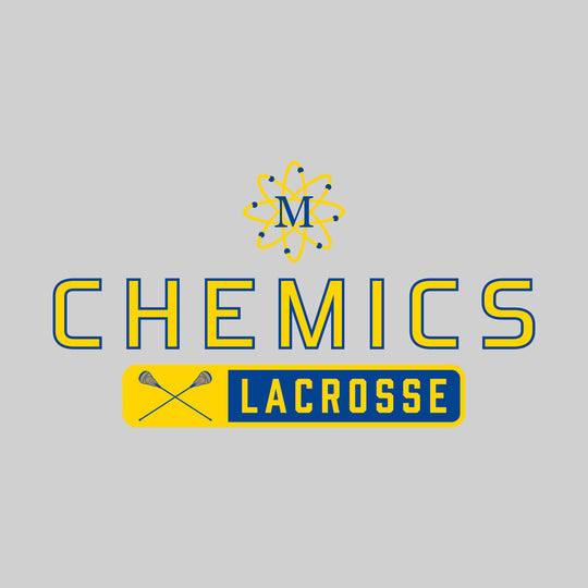 Midland Chemics - Lacrosse - Mascot Over Name with Rounded Rectangle