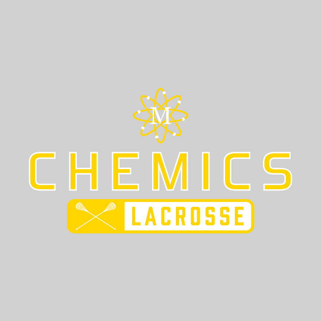 Midland Chemics - Lacrosse - Mascot Over Name with Rounded Rectangle