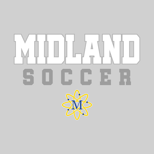 Midland Chemics - Soccer - Outlined School Name with Soccer &amp; Mascot