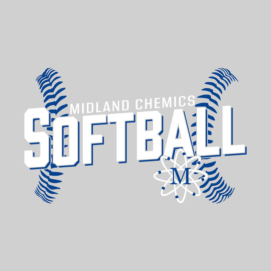 Midland Chemics - Softball - Angled Softball with Stitches
