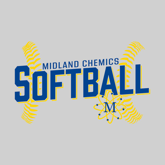 Midland Chemics - Softball - Angled Softball with Stitches
