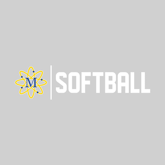 Midland Chemics - Softball - Mascot with Divider &amp; Softball Text