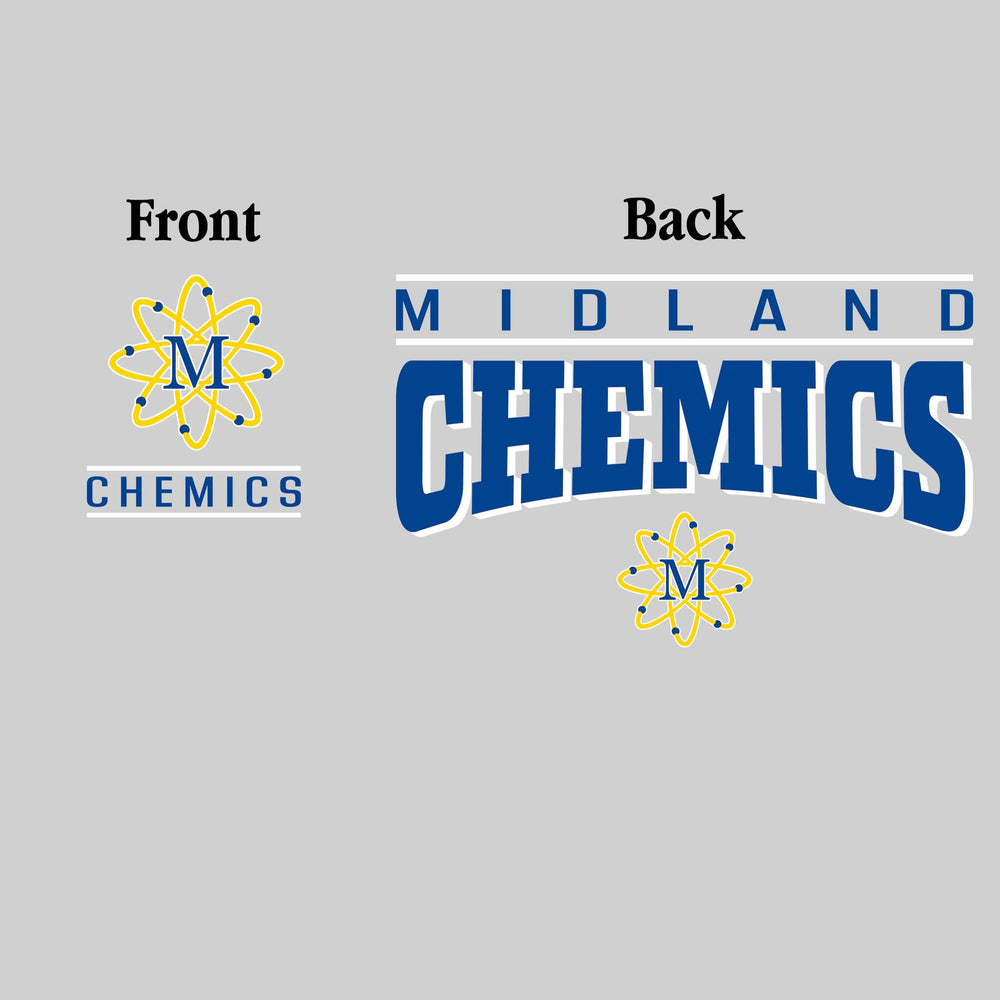 Midland Chemics - Spirit Wear - Mascot Over Bracketed Name