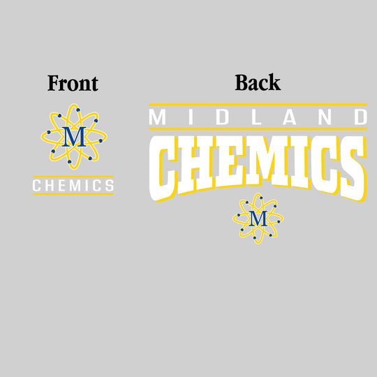 Midland Chemics - Spirit Wear - Mascot Over Bracketed Name