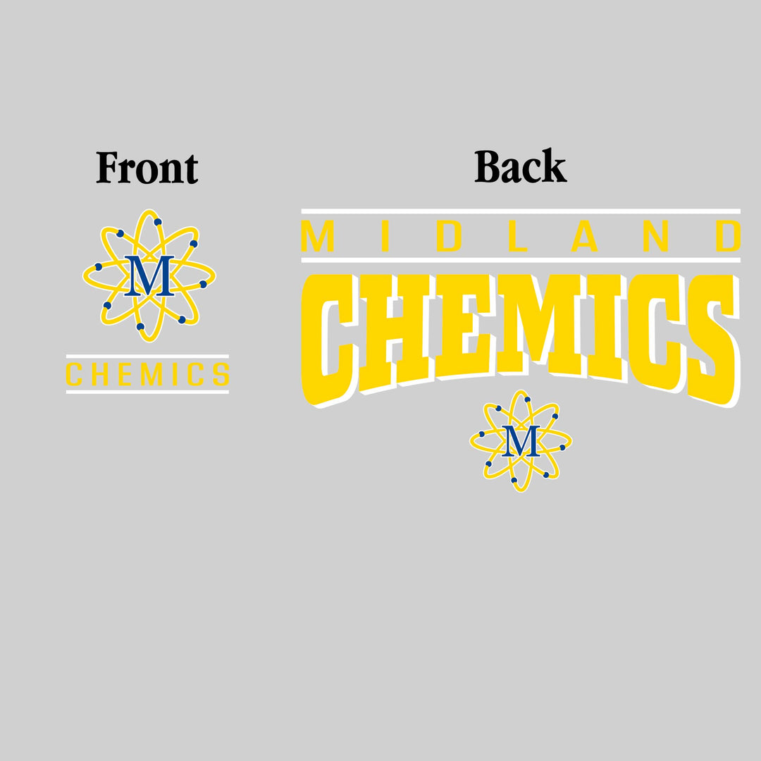 Midland Chemics - Spirit Wear - Mascot Over Bracketed Name
