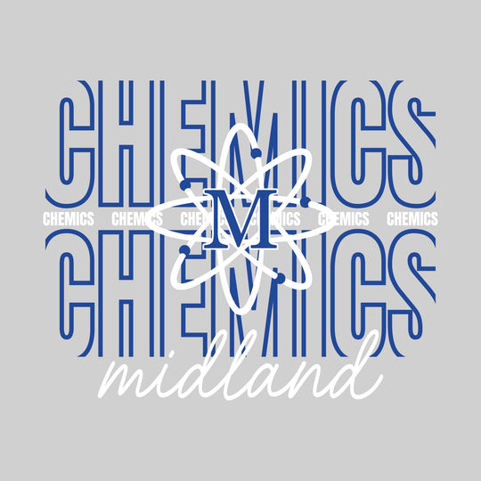 Midland Chemics - Spirit Wear - Outlined Chemics with Cursive
