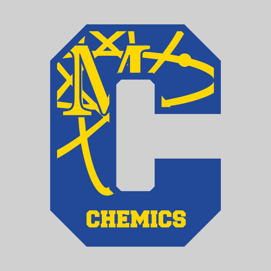 Midland Chemics - Spirit Wear - Oversized Letter with Mascot Inset