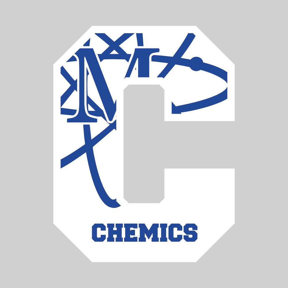 Midland Chemics - Spirit Wear - Oversized Letter with Mascot Inset